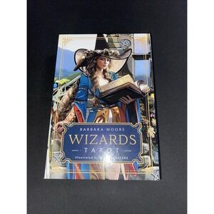 Wizards Tarot Card Deck w/ Book  Kit - Barbara Moore / M. Janssens 78 Card Deck